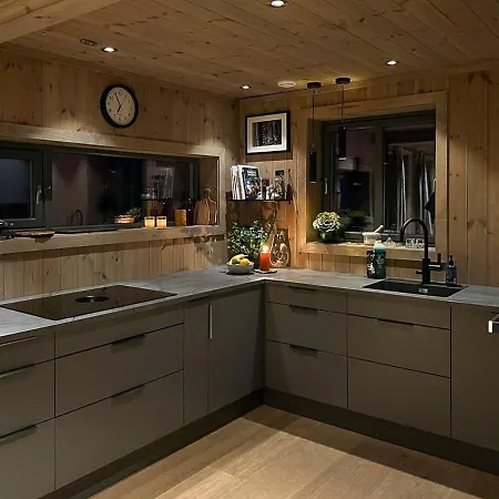 Family With Dual Kitchen In Gautefall Holiday home Drangedal